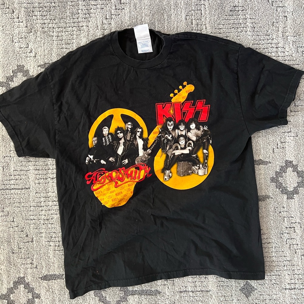 2003-2004 Aerosmith and KISS tour shirt